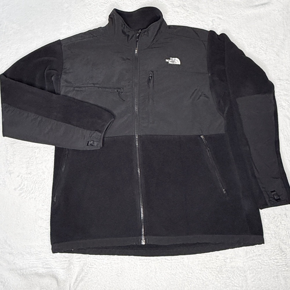 The North Face Denali XXL Black Polartec Fleece Jacket Gorpcore Outdoor Full Zip